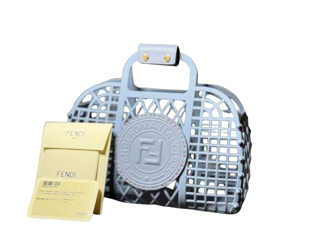 Fendi Basket Small Light Blue