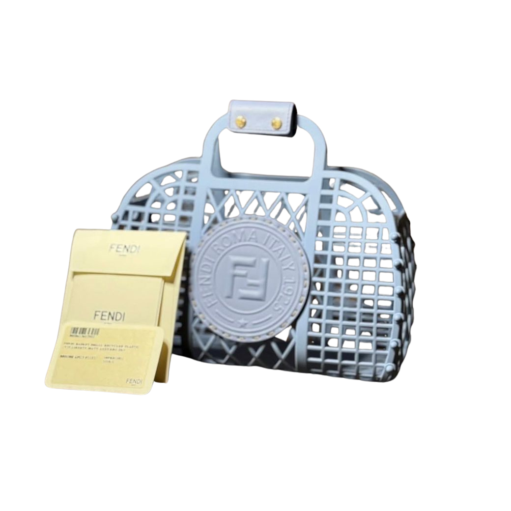 Fendi Basket Small Light Blue