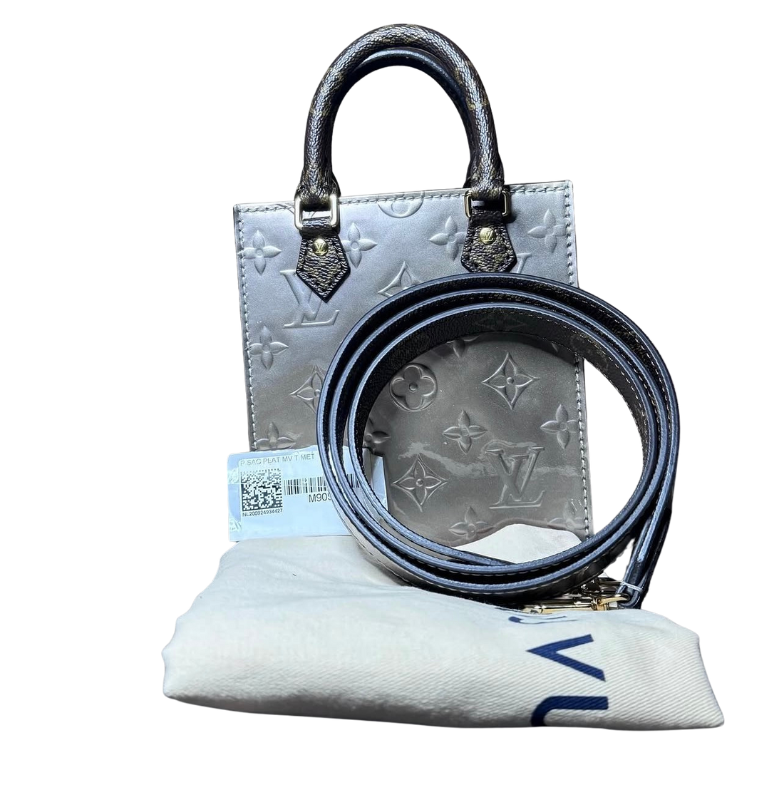 Louis Vuitton Petite Sac Plat Monogram Eclipse