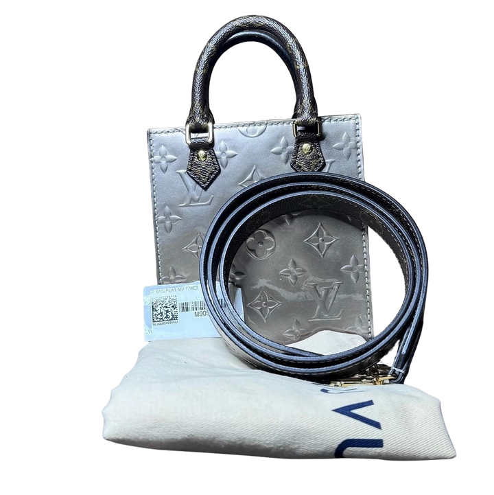 Louis Vuitton Petite Sac Plat Monogram Eclipse