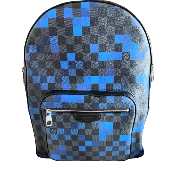 Louis Vuitton Discovery  Backpack Damier Pop Blue