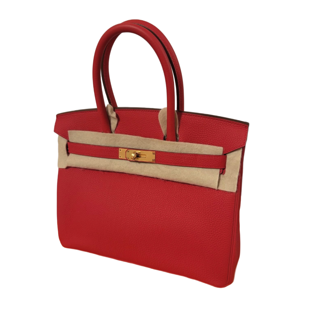Hermès Birkin 30 Togo Rouge Tomato Gold Hardware